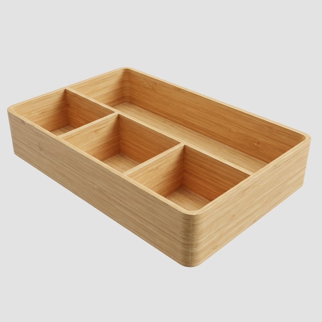 A small drawer organizer tray